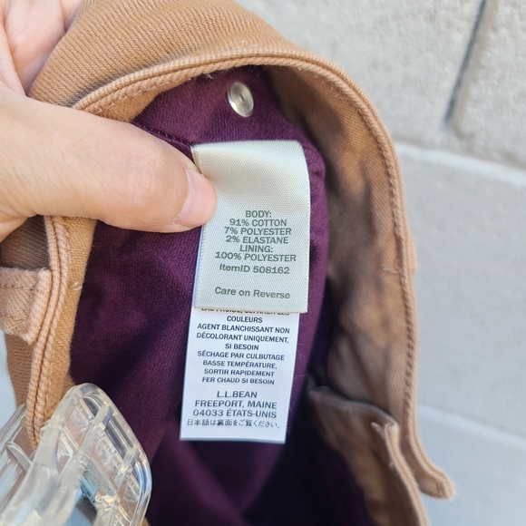 L.L. Bean | Women's True Shape High-Rise Straight-Leg Fleece-Lined Jeans NEW - Picture 13 of 13